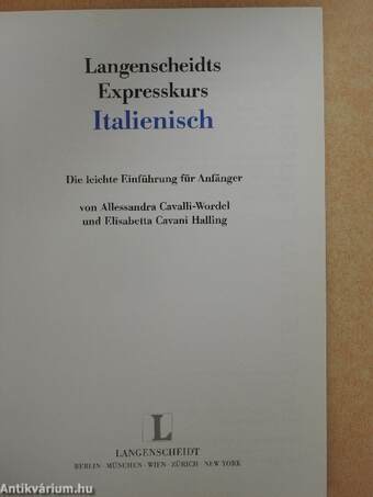 Langenscheidts Expresskurs Italienisch