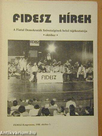 Fidesz hírek 1988. október