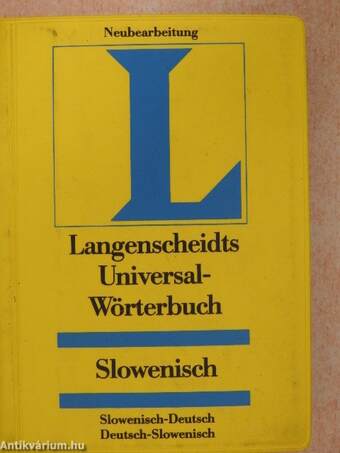 Langenscheidts Universal-Wörterbuch Slowenisch