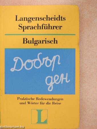 Langenscheidts Sprachführer Bulgarisch