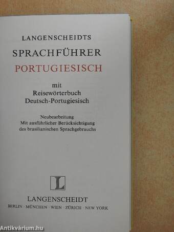 Langenscheidts Sprachführer Portugiesisch