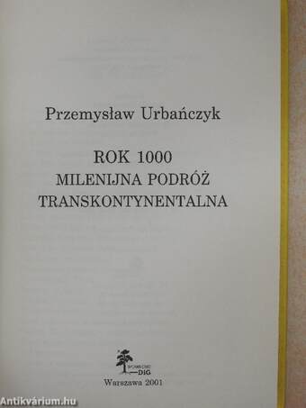 Rok 1000 milenijna podróz transkontynentalna