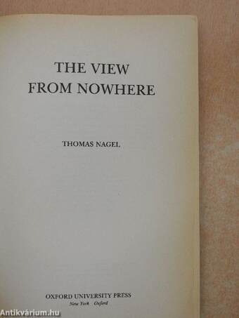 The View from Nowhere