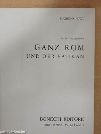 Ganz Rom und der Vatikan