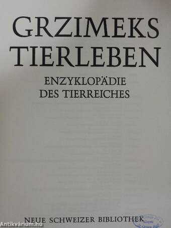 Grzimeks Tierleben - Säugetiere 3. (töredék)