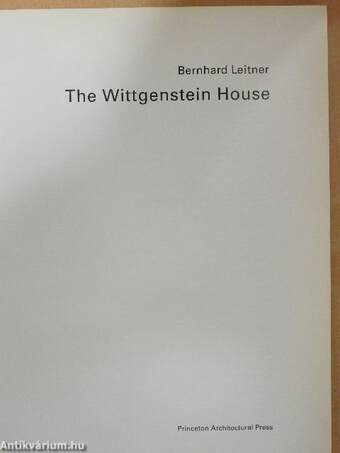 The Wittgenstein House