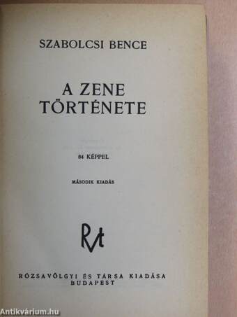 A zene története