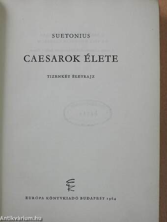 Caesarok élete