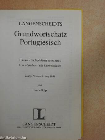 Langenscheidts Grundwortschatz Portugiesisch