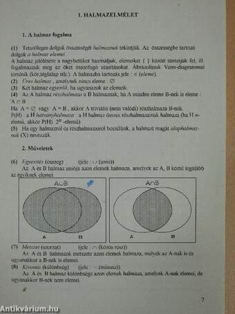 Matematika példatár