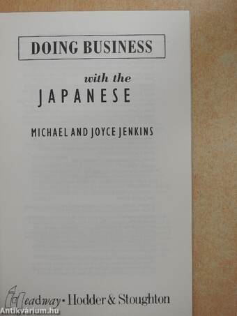 Doing Business with the Japanese