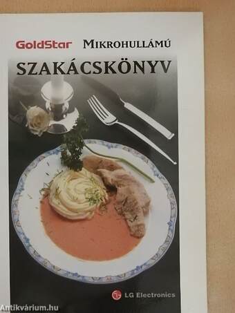 GoldStar mikrohullámú szakácskönyv