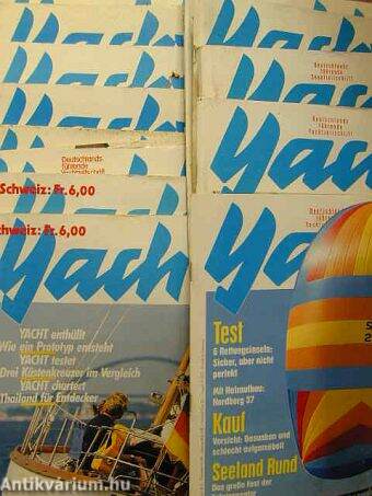 Yacht 1985-1989. (vegyes számok) (13 db)