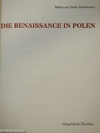 Die Renaissance in Polen