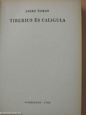 Tiberius és Caligula