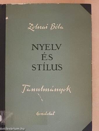 Nyelv és stílus