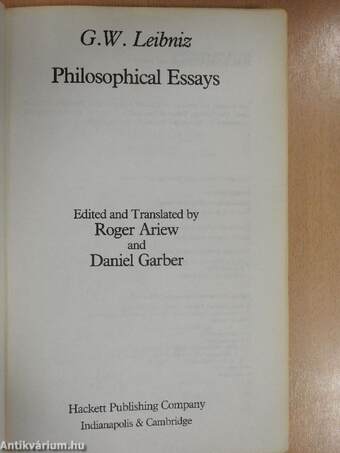 Philosophical Essays