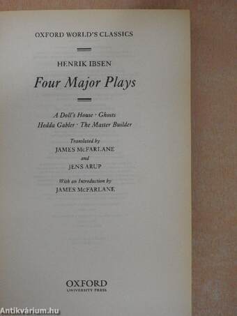 Four Major Plays