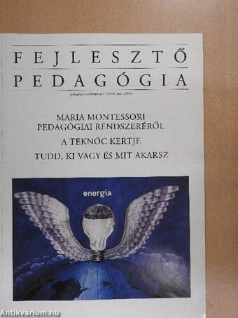 Fejlesztő Pedagógia 1993/4.