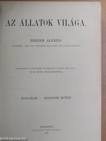 Brehm - Az állatok világa 5.