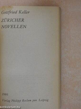 Züricher Novellen