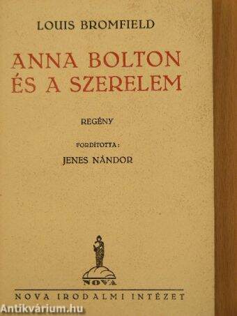 Anna Bolton és a szerelem