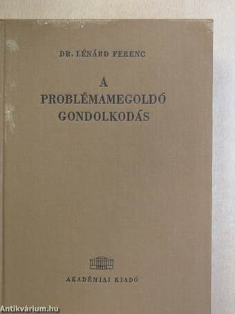 A problémamegoldó gondolkodás