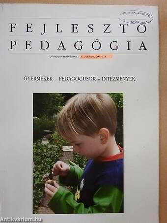 Fejlesztő pedagógia 2006/3-4.