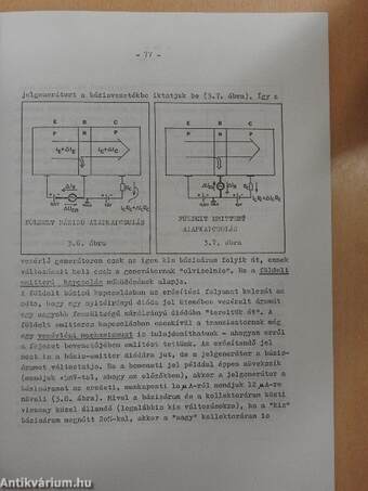 Elektronikus áramkörök I./A