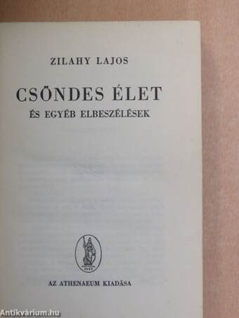 Csöndes élet és egyéb elbeszélések