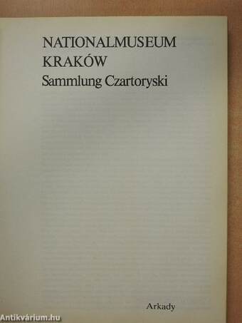 Nationalmuseum Kraków - Sammlung Czartoryski