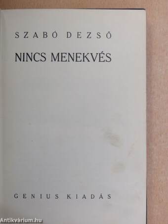 Nincs menekvés