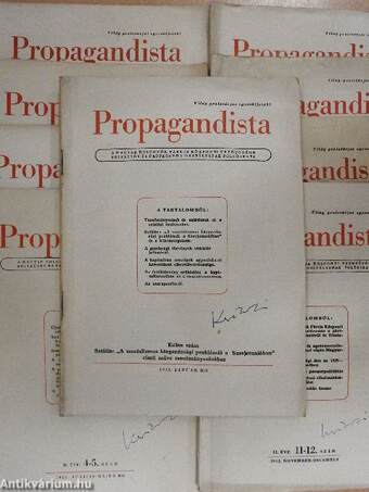 Propagandista 1953. január-december/Különszám