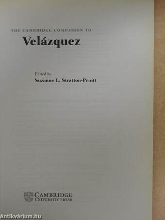 The Cambridge Companion to Velázquez