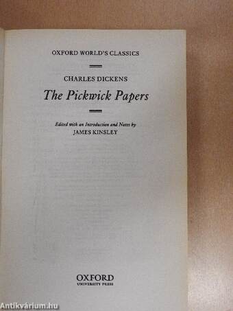 The Pickwick Papers