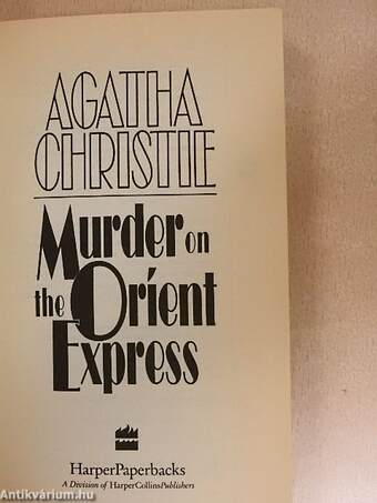 Murder on the Orient Express