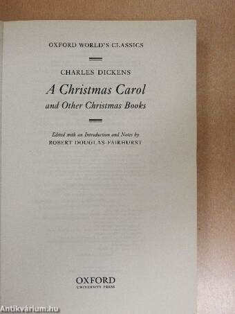 A Christmas Carol and Other Christmas Books