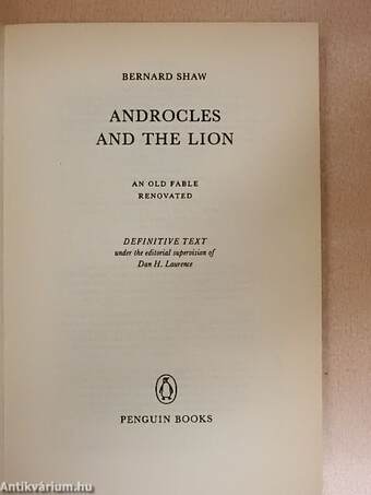 Androcles and the Lion