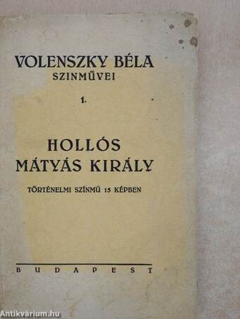 Hollós Mátyás király