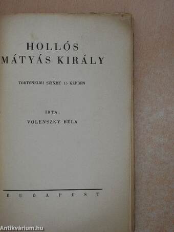 Hollós Mátyás király