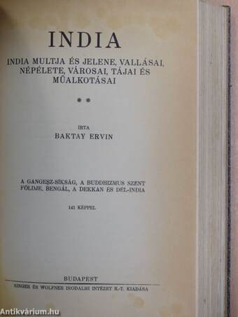 India I-II.