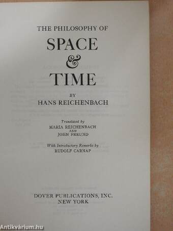 The Philosophy of Space & Time