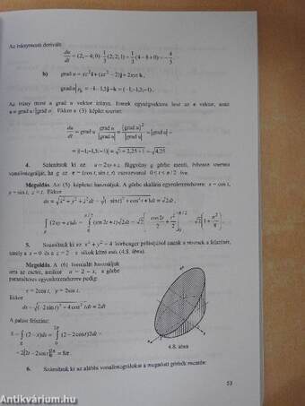 Matematika példatár III.