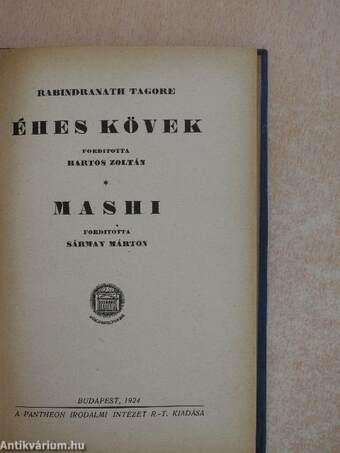 Éhes kövek/Mashi