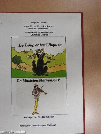 Le Loup et les 7 Biquets/Le Musicien Merveilleux - lemezzel