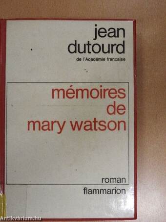 Mémoires de Mary Watson