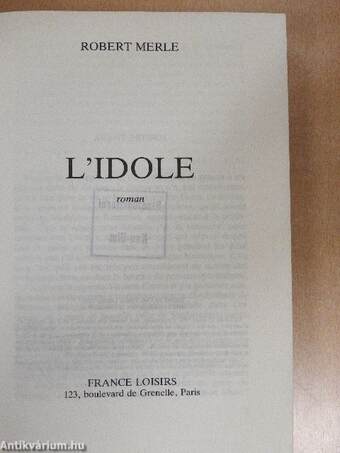 L'idole