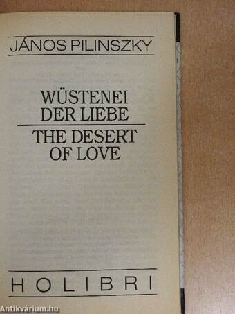 Wüstenei Der Liebe/The Desert of Love