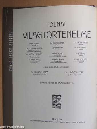 Tolnai Világtörténelme I-XVI.