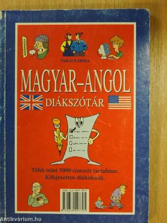 Magyar-angol/angol-magyar diákszótár